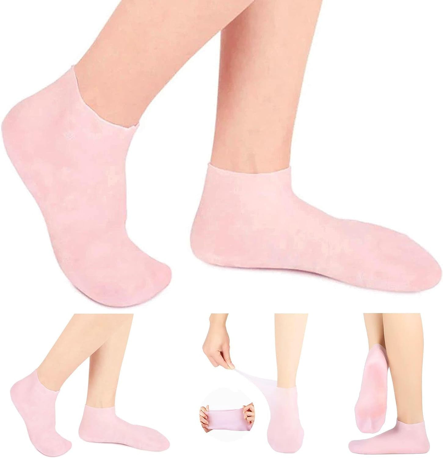 SILICONE MOISTURIZING SOCKS