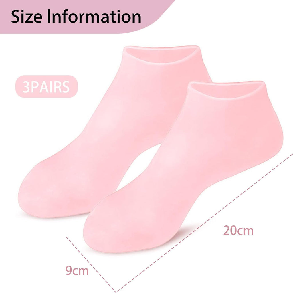 SILICONE MOISTURIZING SOCKS