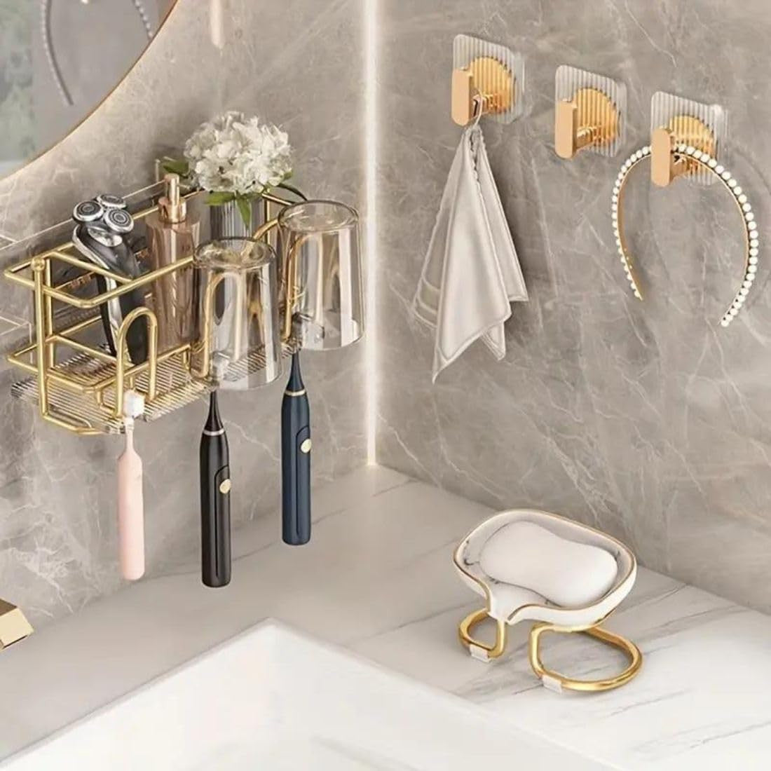 GOLDEN WALL HOOK (PACK OF 12)